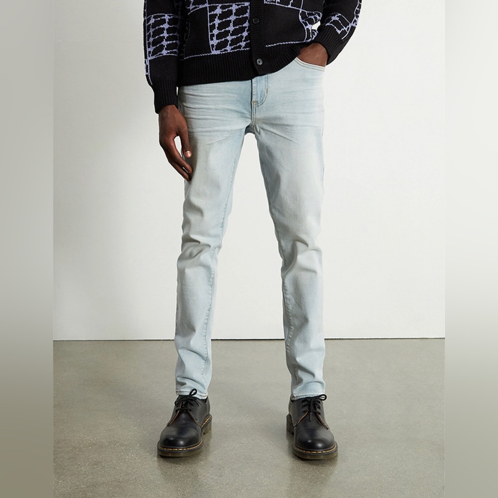 PacSun Light Wash Skinny Comfort Stretch Jeans